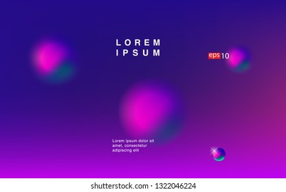 Liquid color background design Fluid gradient shapes composition Futuristic design posters for landing page