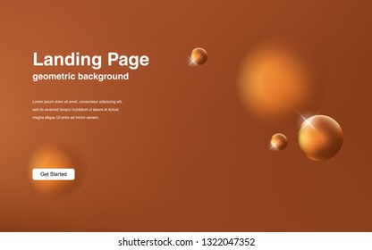 Liquid color background design Fluid gradient shapes composition Futuristic design posters for landing page