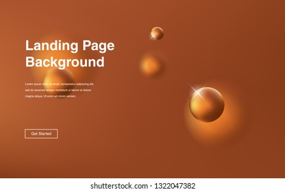 Liquid color background design Fluid gradient shapes composition Futuristic design posters for landing page