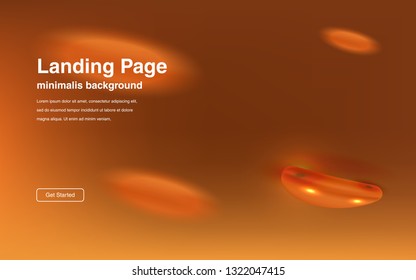 Liquid color background design Fluid gradient shapes composition Futuristic design posters for landing page