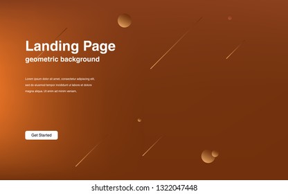 Liquid color background design Fluid gradient shapes composition Futuristic design posters for landing page