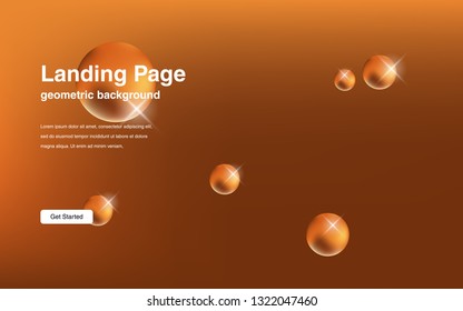 Liquid color background design Fluid gradient shapes composition Futuristic design posters for landing page