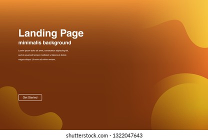 Liquid color background design Fluid gradient shapes composition Futuristic design posters for landing page