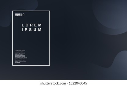 Liquid color background design Fluid gradient shapes composition Futuristic design posters for landing page