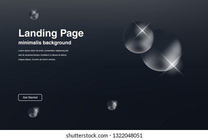 Liquid color background design Fluid gradient shapes composition Futuristic design posters for landing page