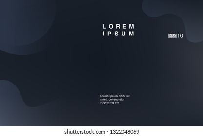 Liquid color background design Fluid gradient shapes composition Futuristic design posters for landing page
