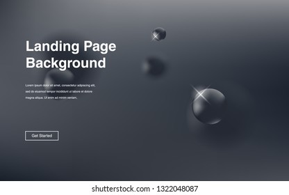 Liquid color background design Fluid gradient shapes composition Futuristic design posters for landing page