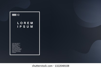 Liquid color background design Fluid gradient shapes composition Futuristic design posters for landing page