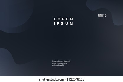 Liquid color background design Fluid gradient shapes composition Futuristic design posters for landing page