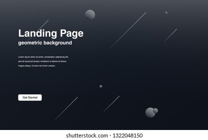 Liquid color background design Fluid gradient shapes composition Futuristic design posters for landing page