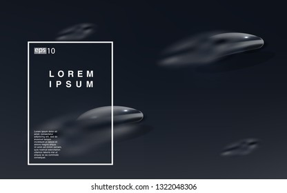 Liquid color background design Fluid gradient shapes composition Futuristic design posters for landing page