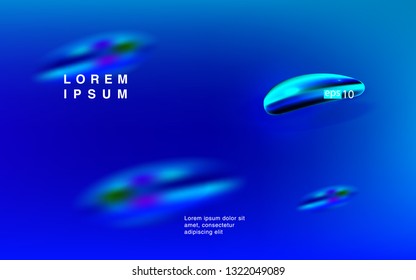 Liquid color background design Fluid gradient shapes composition Futuristic design posters for landing page