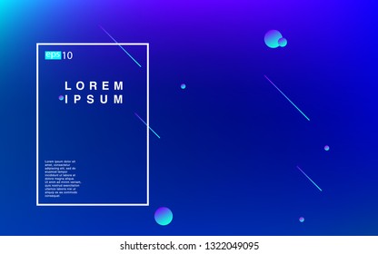 Liquid color background design Fluid gradient shapes composition Futuristic design posters for landing page