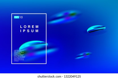 Liquid color background design Fluid gradient shapes composition Futuristic design posters for landing page
