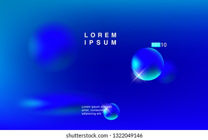 Liquid color background design Fluid gradient shapes composition Futuristic design posters for landing page