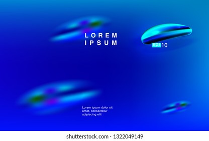 Liquid color background design Fluid gradient shapes composition Futuristic design posters for landing page