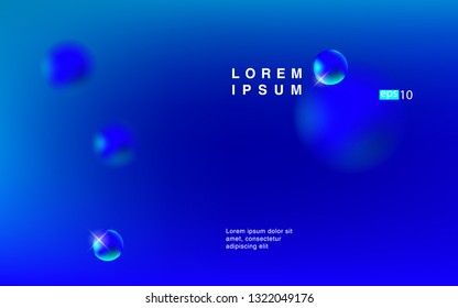 Liquid color background design Fluid gradient shapes composition Futuristic design posters for landing page