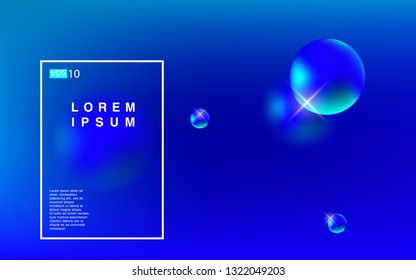 Liquid color background design Fluid gradient shapes composition Futuristic design posters for landing page