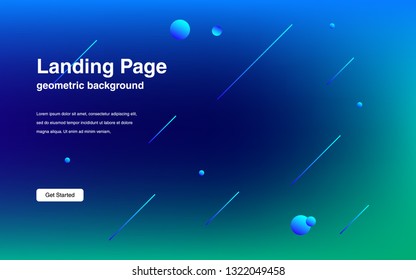 Liquid color background design Fluid gradient shapes composition Futuristic design posters for landing page