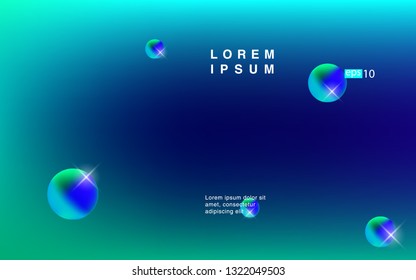 Liquid color background design Fluid gradient shapes composition Futuristic design posters for landing page
