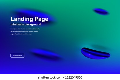 Liquid color background design Fluid gradient shapes composition Futuristic design posters for landing page