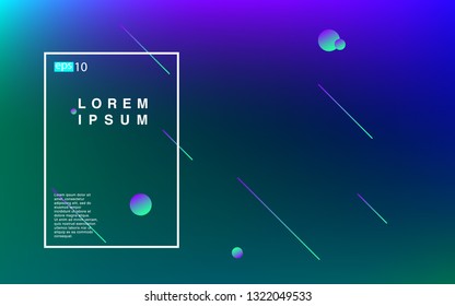 Liquid color background design Fluid gradient shapes composition Futuristic design posters for landing page
