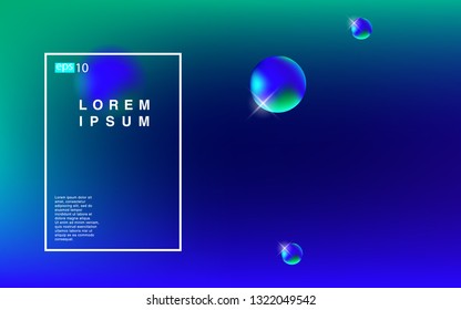 Liquid color background design Fluid gradient shapes composition Futuristic design posters for landing page