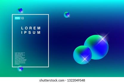 Liquid color background design Fluid gradient shapes composition Futuristic design posters for landing page