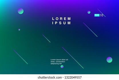 Liquid color background design Fluid gradient shapes composition Futuristic design posters for landing page