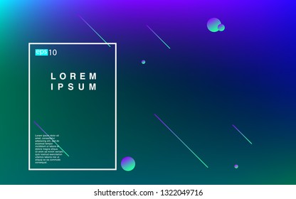 Liquid color background design Fluid gradient shapes composition Futuristic design posters for landing page