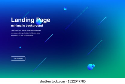 Liquid color background design Fluid gradient shapes composition Futuristic design posters for landing page