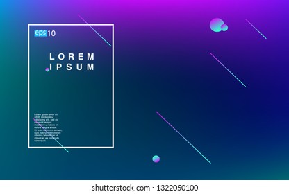Liquid color background design Fluid gradient shapes composition Futuristic design posters for landing page