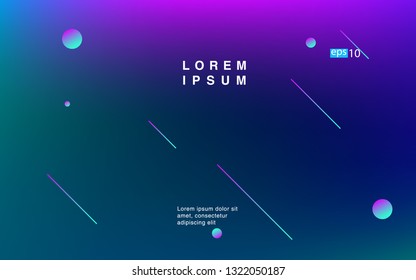 Liquid color background design Fluid gradient shapes composition Futuristic design posters for landing page