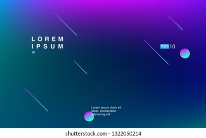 Liquid color background design Fluid gradient shapes composition Futuristic design posters for landing page