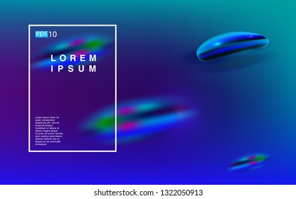 Liquid color background design Fluid gradient shapes composition Futuristic design posters for landing page