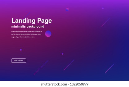 Liquid color background design Fluid gradient shapes composition Futuristic design posters for landing page