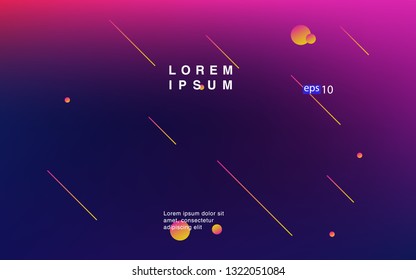 Liquid color background design Fluid gradient shapes composition Futuristic design posters for landing page