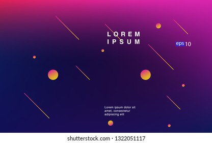 Liquid color background design Fluid gradient shapes composition Futuristic design posters for landing page