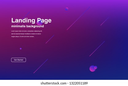 Liquid color background design Fluid gradient shapes composition Futuristic design posters for landing page