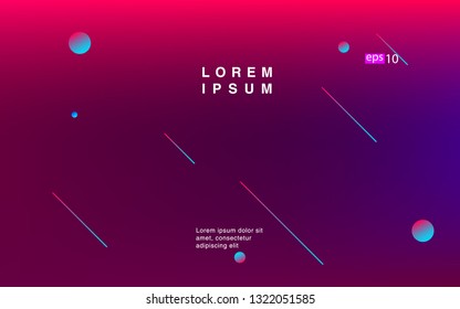 Liquid color background design Fluid gradient shapes composition Futuristic design posters for landing page