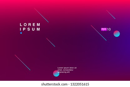 Liquid color background design Fluid gradient shapes composition Futuristic design posters for landing page