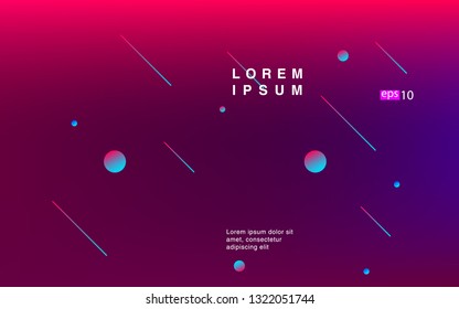 Liquid color background design Fluid gradient shapes composition Futuristic design posters for landing page