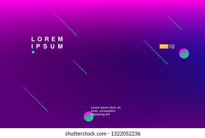 Liquid color background design Fluid gradient shapes composition Futuristic design posters for landing page