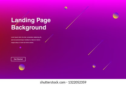 Liquid color background design Fluid gradient shapes composition Futuristic design posters for landing page