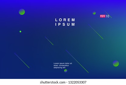 Liquid color background design Fluid gradient shapes composition Futuristic design posters for landing page