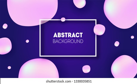 Liquid color background design. Fluid gradient shapes composition. Futuristic design for your busines websites. 