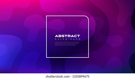 Liquid color background design. Fluid gradient shapes composition. Futuristic design posters. Eps10 vector.