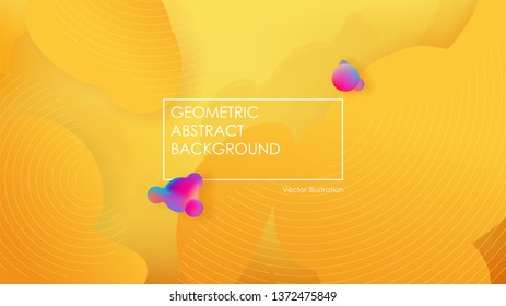 Liquid color background design. Fluid gradient shapes design posters. Futuristic abstract composition. Vector Illustration