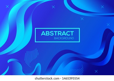 Liquid color background design. Fluid gradient shapes composition. Eps10 vector File.