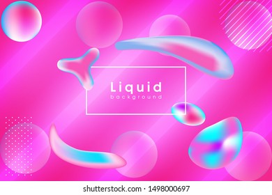 Liquid color background design. Fluid gradient shapes composition. Futuristic design posters. Creative illustration for poster, web, landing, page, cover, ad, greeting, card, promotion.